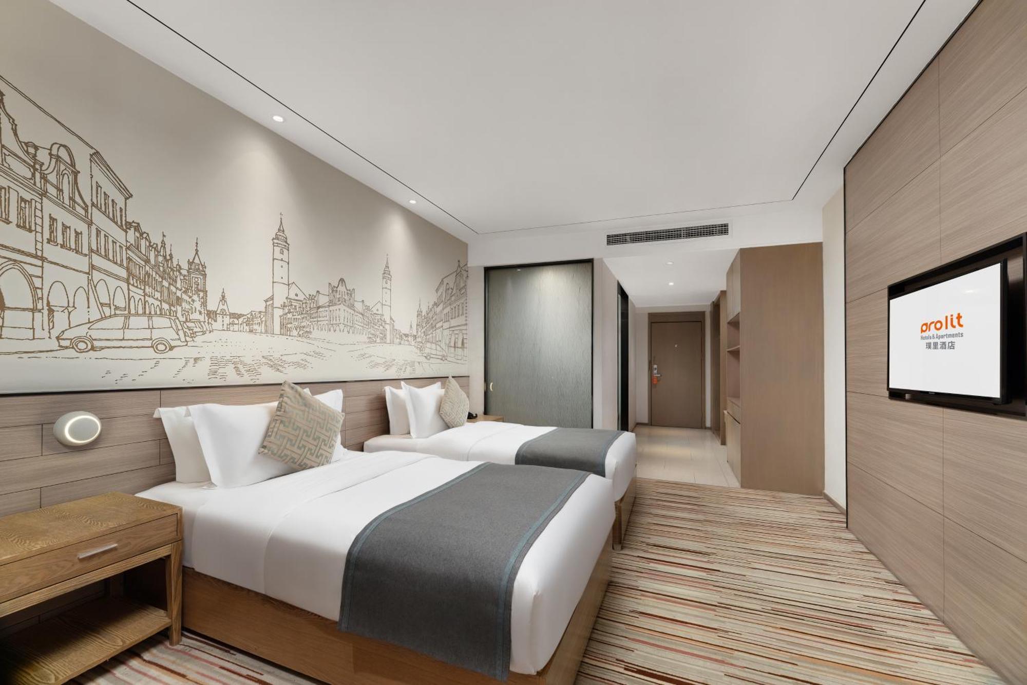 Chengdu Prolit Hotel Exteriör bild