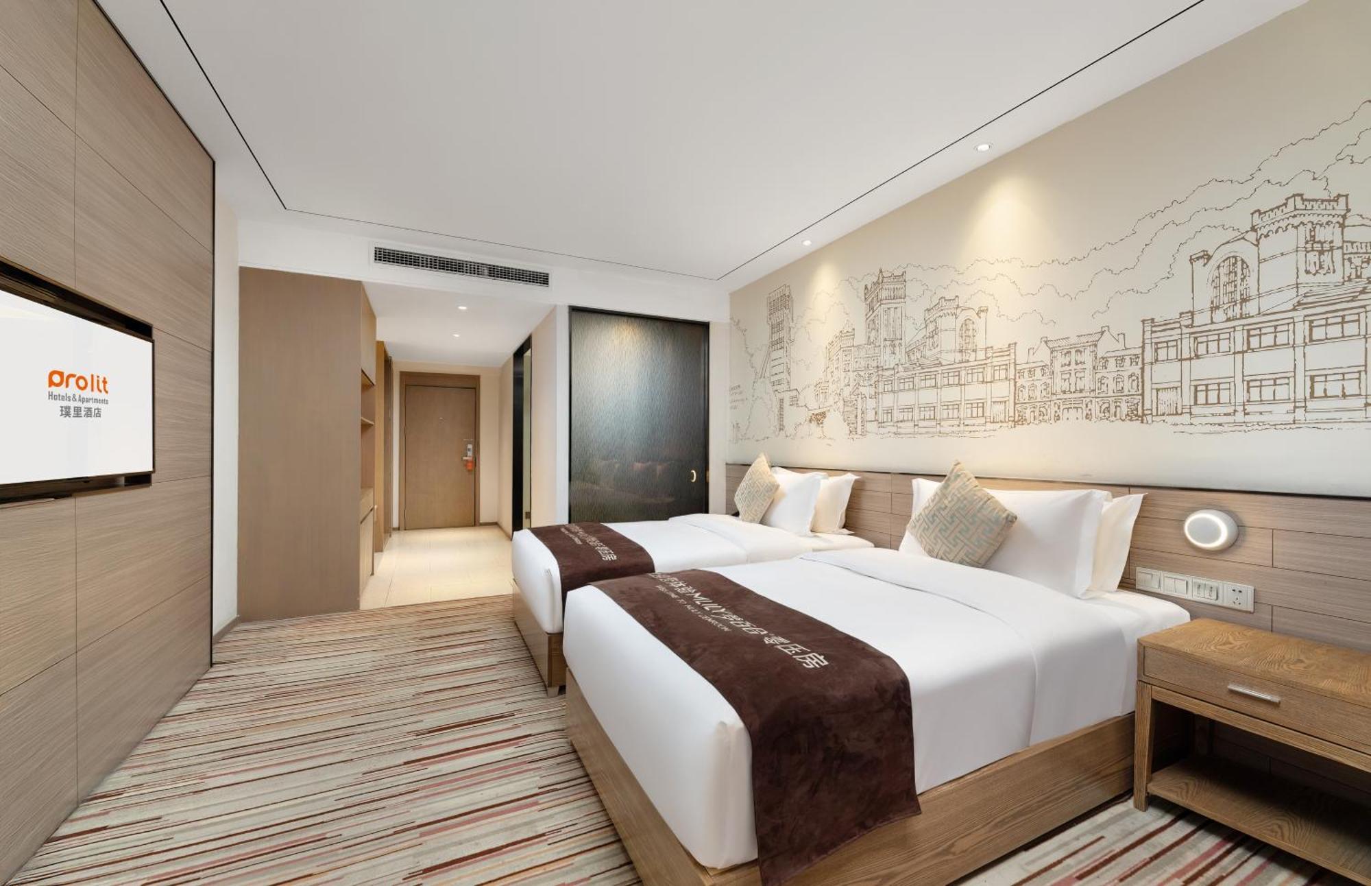 Chengdu Prolit Hotel Exteriör bild