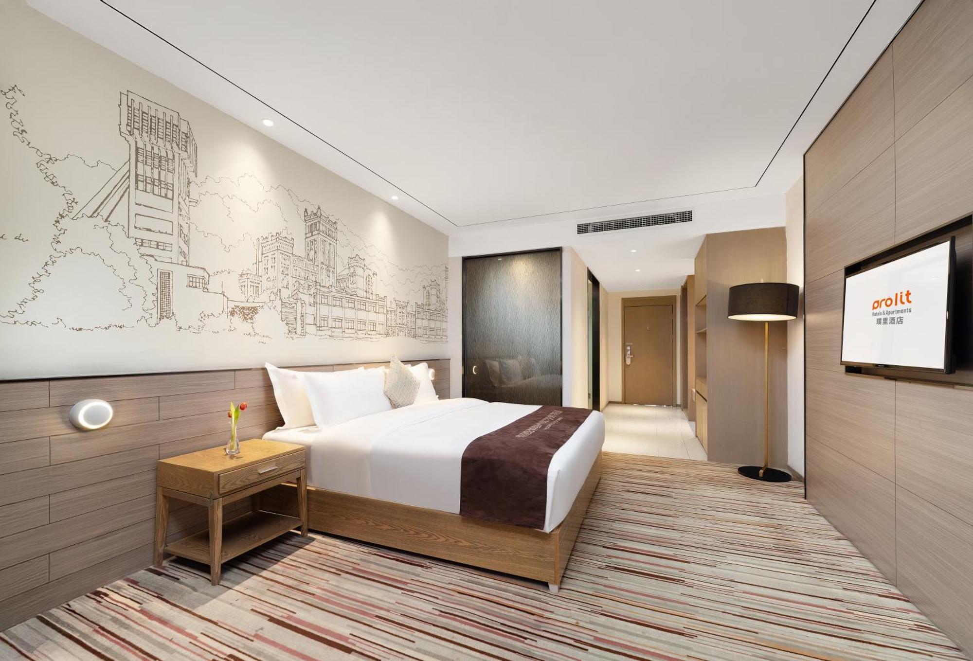 Chengdu Prolit Hotel Exteriör bild