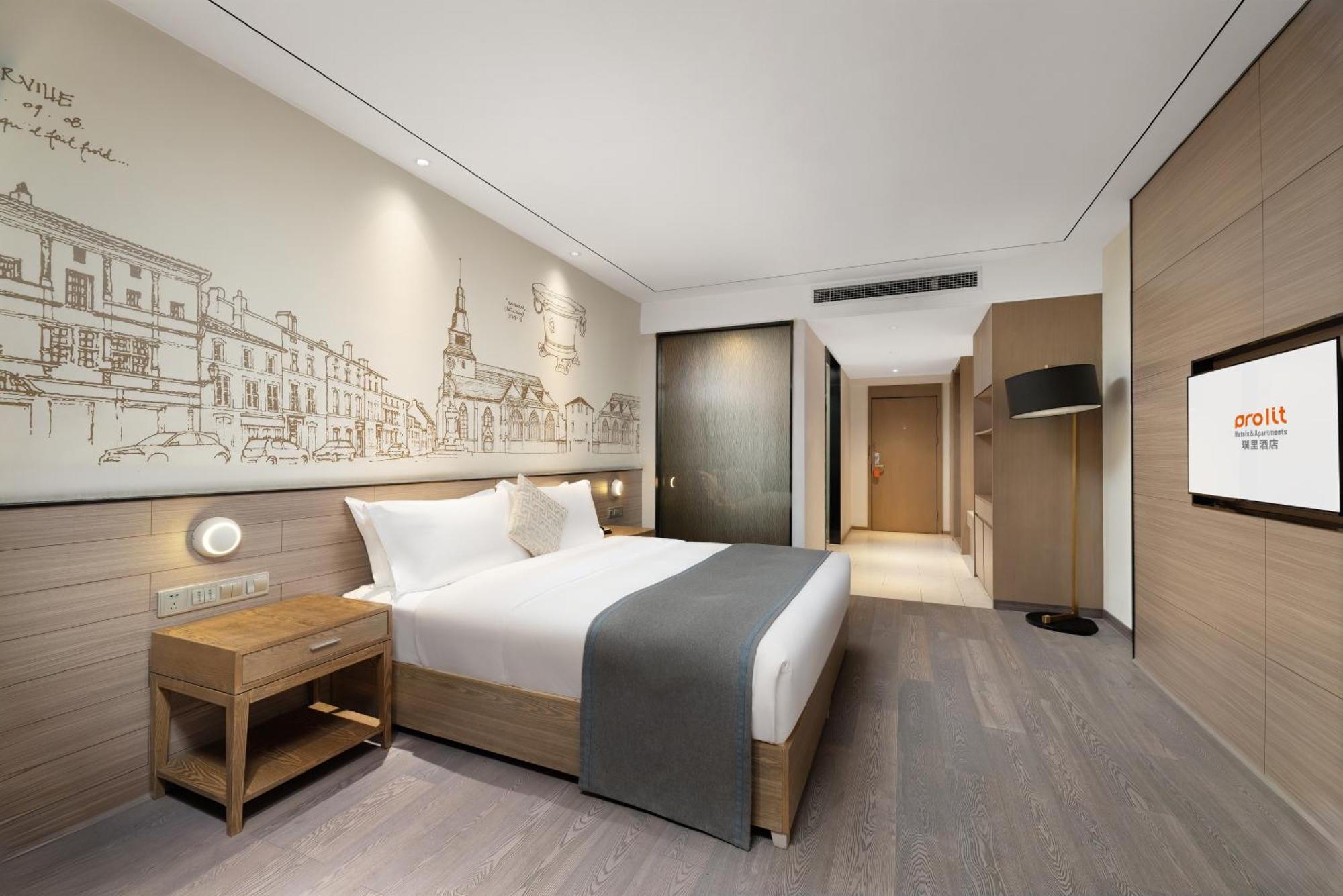 Chengdu Prolit Hotel Exteriör bild