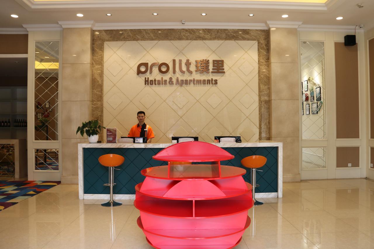 Chengdu Prolit Hotel Exteriör bild
